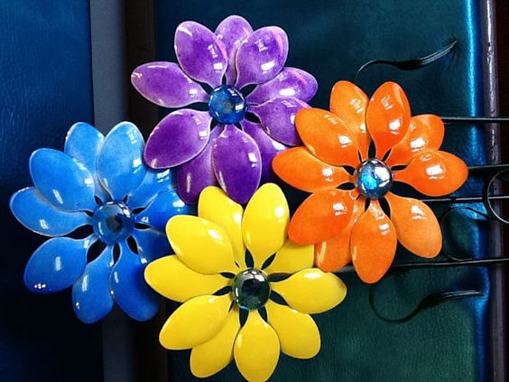 lavoretti per la pasqua con fiorellini 2